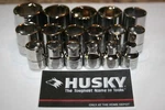 New E-z Read 17 Piece Husky 3/8 In. Drive 6 Point Metric Mm Socket Set 22. Fixed Price $36.95.