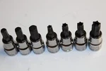 Blue-point Tools 3/8" Drive Torx Tamper-resistant Socket Hex Lot 7PCS. Fixed Price $75.00.
