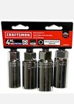 Craftsman 3/8 In. Drive Metric Sae 6 Point Standard Spark Plug Socket Set 4. Fixed Price $19.99.