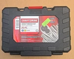 Nob Craftsman 25-PIECE 3/8" Drive Socket Wrench Set #910295 Sae & Metric. Fixed Price $40.00.