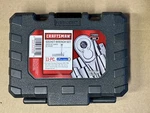 Nos 34860 Craftsman 11 Pc. Drive Socket Ratchet Wrench Quick Release Inch Set. Fixed Price $19.99.