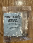 Craftsman Repair Kit 43425 For Usa Made Ratchets 43174. Fixed Price $11.50.