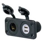 Marinco Dual Usb & Rec W/pl #12VCOMBO. Fixed Price $39.17.