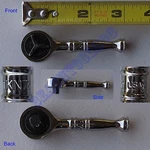 New Snap On 1/4" Mini Round Head Ratchet Standard Chrome Handle 3" - TKN72 Usa. Fixed Price $134.99.