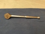 Husky 1/2" Driver Quick Release Ratchet Socket Wrench Tool Model 24202. Fixed Price $12.95.