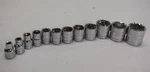 Gearwrench 12 Piece Sae Standard 6 Point 3/8" Drive Socket Set 1/4" - 1". Fixed Price $31.49.