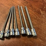 Husky Drive Sae Long Ball Hex Bit Socket Set 795-164 1/8 -3/8 (7-PIECE). Fixed Price $15.00.