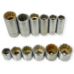 Thorsen 12 Pt Standard Deep Socket, Sae 7/16 To 7/8 In, Pcs Set, Made Usa. Fixed Price $40.50.