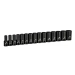 Capri Tools 3/8 In. Drive Semi-deep Impact Sockets Set Metric 22 Mm 15-PIECE. Fixed Price $63.91.
