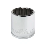 Powerbuilt 1/2 Inch Drive X 35 Mm 12 Point Shallow Socket - 642027. Fixed Price $18.95.