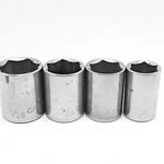 Craftsman Socket Set 4 Pc 15/16" 7/8" 13/16" 11/16" Sae Pt 1/2" Drive Standard. Fixed Price $31.91.
