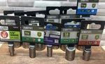 11- Master Mechanic Sockets, 1/2 3/8 1/4 Drive, 7/32 Assorted, New. Fixed Price $24.99.