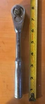 Craftsman 3/8" Drive Tear Drop Full Polish Ratchet Vq 44813 Usa Long. Fixed Price $28.99.