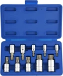 Neiko 10056A Xzn Triple Square Bit Socket Set 10PC Metric 1/4 3/8 1/2 Drive. Fixed Price $40.99.