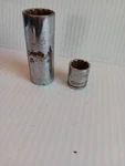 Kobalt 1/2" Drive Sae 15/16" 12 Point Deep Socket 22594 & 3/4 338209. Fixed Price $9.97.