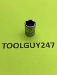 Snap On Tools Usa New 3/8" Drive 9/16" Sae Point Shallow Chrome Socket FS181. Fixed Price $34.16.
