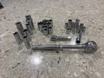 Alltrade 3/8" Wrench -reducer To 1/4", And Sockets For Both Sizes. Fixed Price $19.99.