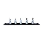 Wiha Tools 71394 Hex Metric Bit Socket Set, 3/8 Inch Square Drive, 5 Pieces. Fixed Price $33.60.