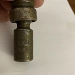 Snap-on Tools Usa 1/2 Drive Sae Shallow Impact Swivel Socket IPL16A. Fixed Price $15.00.