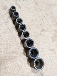 Mac Snap-on Tools 8PC. Shallow 3/8 Impact Socket Set Point Sae 5/16 3/4 Usa. Fixed Price $65.00.