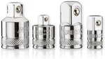 70007-4-PIECE Socket Adapter And Reducer Set 1/4-INCH, 3/8-INCH, & 1/2-INCH. Fixed Price $15.95.
