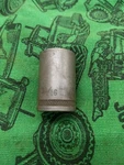 Husky Tool Usa H2705 11/16" Socket 1/2" Drive 12 Point Knurled Base. Fixed Price $9.00.