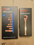 Hyper Tough Gold 10MM Socket Set + Matching 3 Ratchet New - Bundle. Fixed Price $69.99.