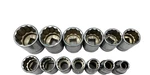 New Snap-on 1/2" Drive 3/8" To 1/8" 12-POINT Shallow Socket Set 313SWYA Unused. Fixed Price $239.99.