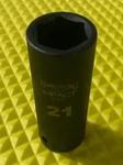 Armstrong 1/2" Drive Mm Deep Length Socket 6PT Usa 47-221. Fixed Price $8.00.