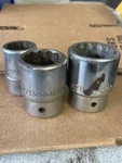 Lot Sk 47136 1-1/8" 3/4" Dr Point Sae Chrome Socket Usa 04714 1-1/4" 47128. Fixed Price $8.99.