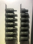 Craftsman 14 Piece Impact E-torx Bit Socket Set 1/2" Drive T40-T70 E12-E24. Fixed Price $79.99.