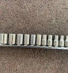Craftsman VK-44807 1/4 Ratcheting Socket Set Chrome Steel Sae 13 Pieces. Fixed Price $51.77.