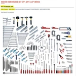 Wright 122 Master Maintenance Set 368-PIECES, Tools Only. Fixed Price $6632.00.