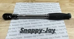 Snap-on Tools Dark Titanium 3/8 Long Quick-release Flex Head Ratchet FHRLF80A. Fixed Price $299.95.