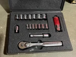 Vintage Sears Craftsman 1/4 & 3/8 Drive Metric Socket Set 9-33237 Usa Made Nice. Fixed Price $34.99.