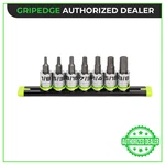 Gripedge Tools GE7BSSHSRPT 7-PC 3/8'' Short Sae Hex Driver Set New. Fixed Price $99.99.