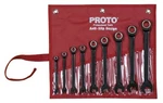 Stanley Proto JSCR-9S 9PC Black Chrome Non-rev Combo Ratcheting Wrench. Fixed Price $132.42.
