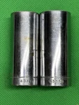 Craftsman 13/16" G 43337 & 43338 Sae Point 3/8" Drive Deep Socket Lot Of 2. Fixed Price $7.50.