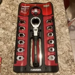 New Husky 44 Piece Open End Socket Set Sae Inch Sizes. Fixed Price $35.00.