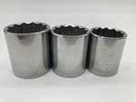 Craftsman 44245, 44230, 44243, 32,29, 27MM 1/2" Drive 12 Pt Shallow Socket Usa. Fixed Price $33.20.