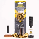 71262 Kit With 24 Rustproof Solid Brass Grommets, 3/8 Inch. Fixed Price $27.95.