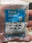 Nos Easco 3/8 Drive Impact Socket 6-POINT Usa Package. Fixed Price $12.75.