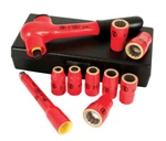 Wiha 31493 10 Piece Insulated Socket And Ratchet Set 3/8" Drive - Sae. Fixed Price $390.75.