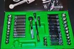 Sk 91844 1/4 Dr Pcs 6 Point Std & Deep, Metric Sae Socket Set Old Logo. Fixed Price $449.95.