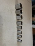 Vtg Husky 3/8 Drive 6 Point Sae Socket Set Of. Fixed Price $19.99.