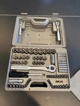 Vintage Craftsman Socket Set Metric & Sae 33676 1/4" 3/8" 1/2" W Case Piece. Fixed Price $159.95.