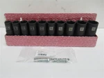 Steelman 99438 10-PIECE Metric & Sae 1/2" Drive 6-PT Deep Impact Socket Set. Fixed Price $49.50.