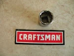 Craftsman 3/8" Drive Shallow Sae Inch Socket - 12PT Point Any Size. Fixed Price $12.95.