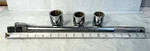Pc 18" Husky 3/4" Drive Breaker Bar Set Ch 55 W/ 5/16, 1/8, 1/16 Sockets. Fixed Price $40.00.