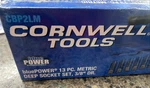 Cornwell Tools 13PC. Metric Deep Socket Set 3/8" Drive "CBP2LM". Fixed Price $99.95.